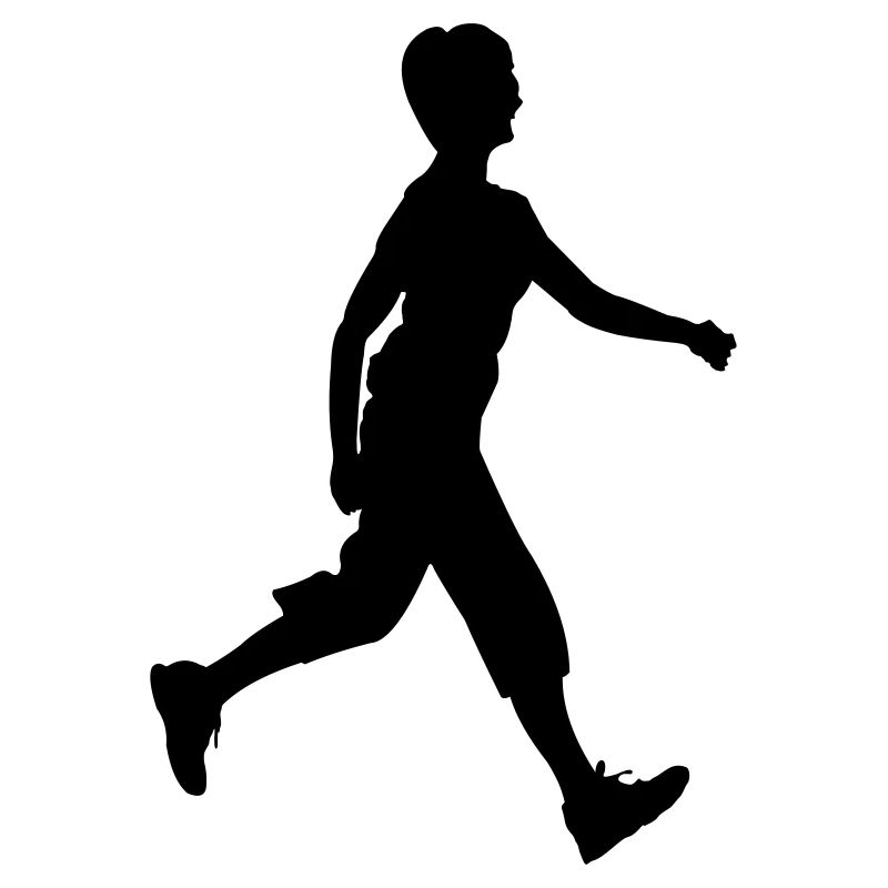 Walker shadow figure logo