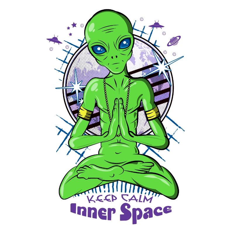Alien meditation - UFO rest for inner space