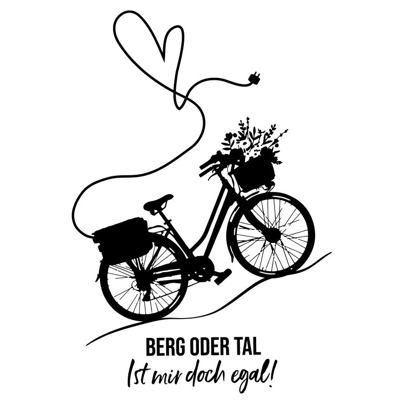 ebike-Vélo-Fleurs-Cœur