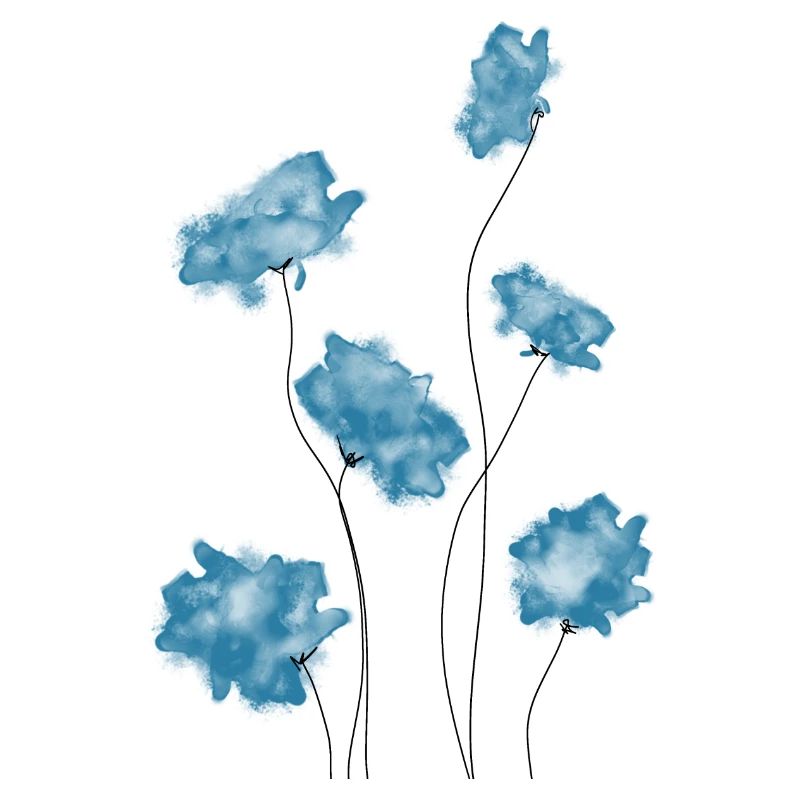Blaue Blumen