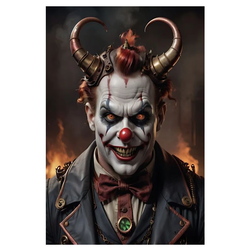 Steampunk Devil Clown