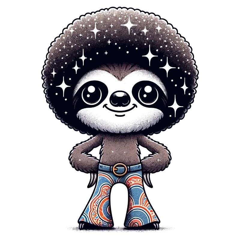 Disco Sloth : Groover de nuit étoilée