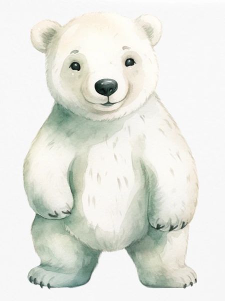 Eisbär Eisbär Klassenmaskottchen