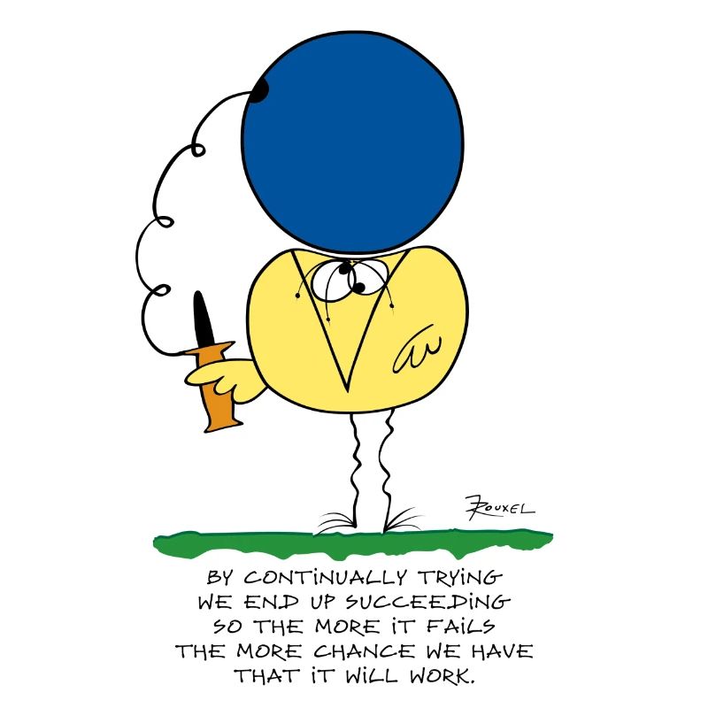 By continually trying... (English version)