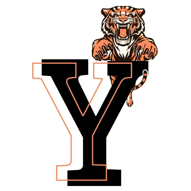 Letter and tiger - gift idea