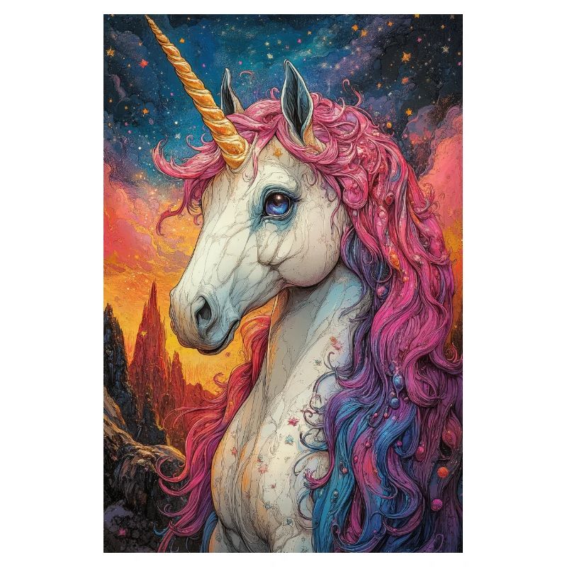 Sternenfeuer Regenbogen Einhorn