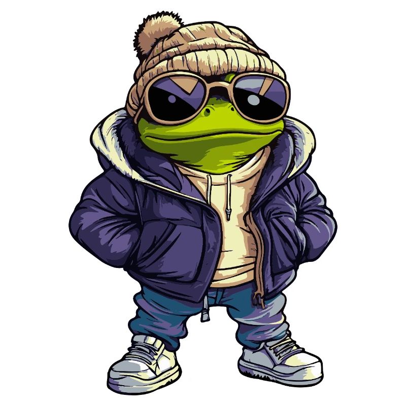 Frog Cool Comic