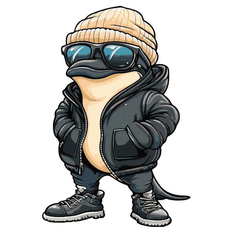 Dolphin Cool Comic