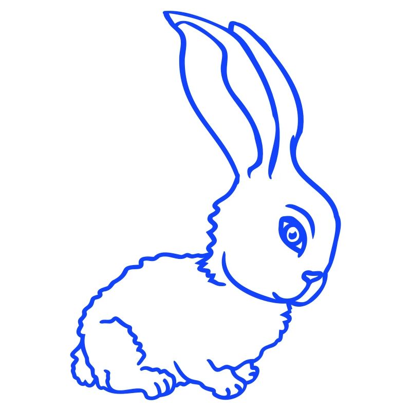 Hase Häschen süß niedlich klein freundlich knuffig