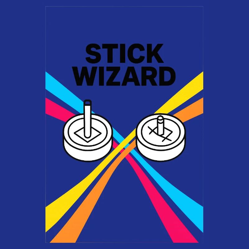 Stick Wizard Conception de jeu rétro