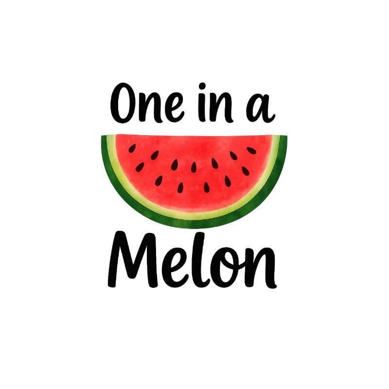 Design de pastèque avec humour