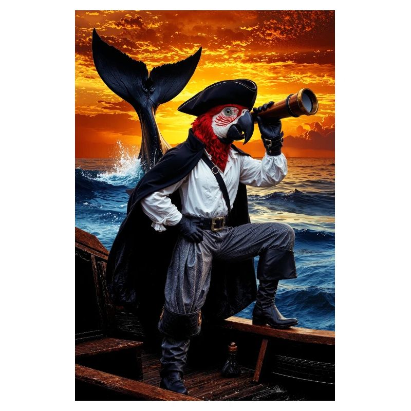 Pirate Humanoid Parrot
