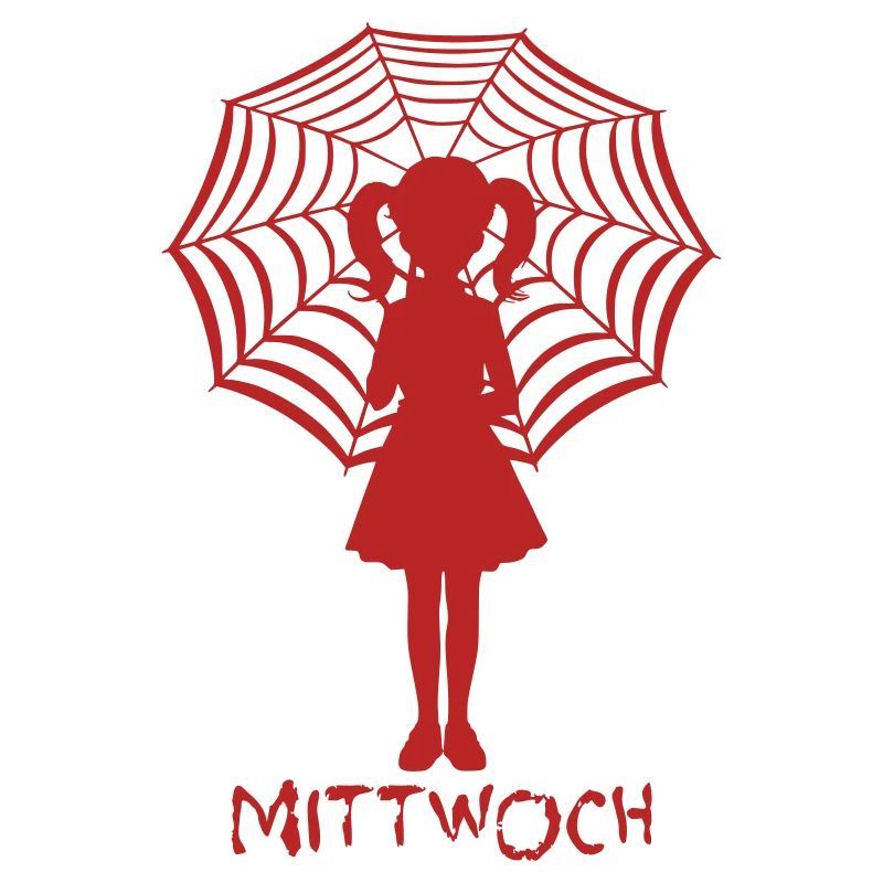 Mädchen mit Spinnennetz-Hintergrund