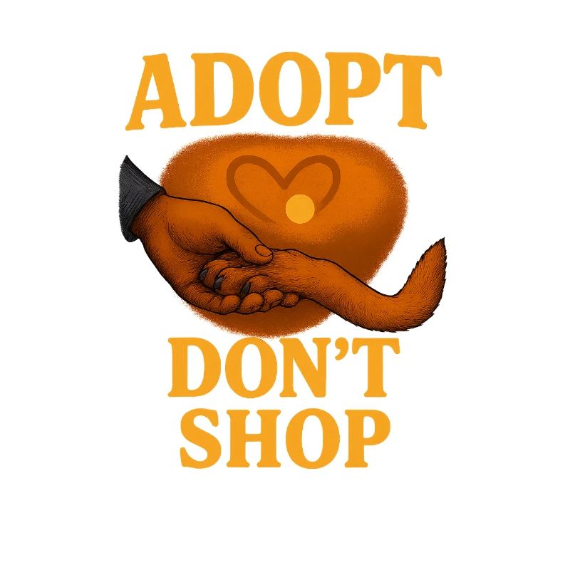 Einfühlsames Katzenadoptionsdesign