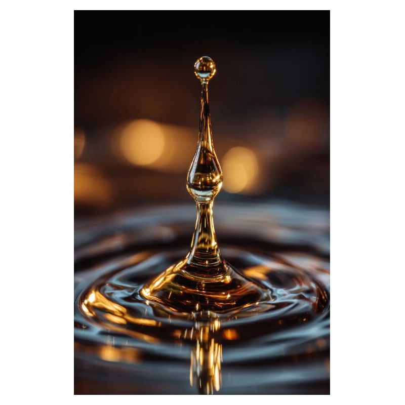 Goutte d’eau dorée Splash