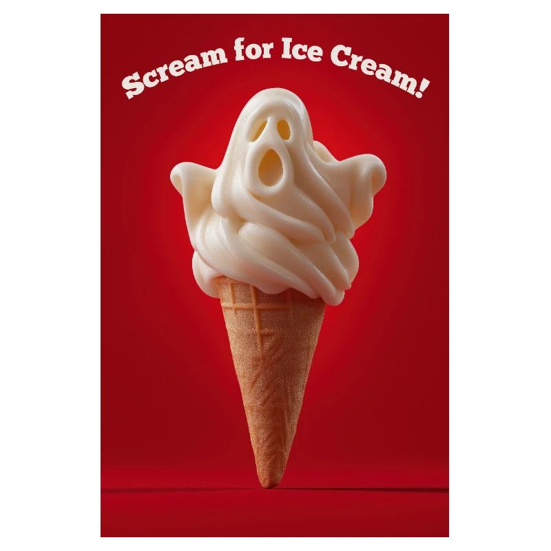 Ghostly Scream Eiswaffel