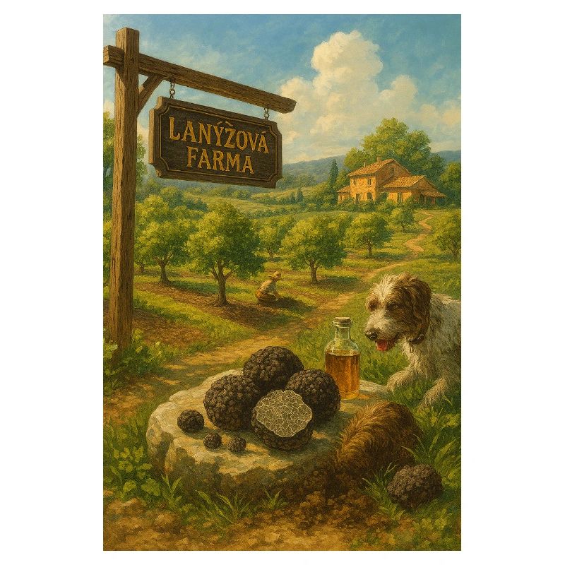 Trüffelfarm Rustikale Landschaft