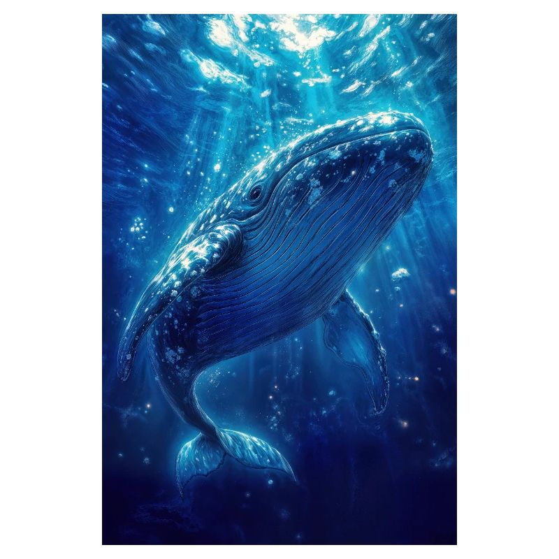 Illustration eines Wals