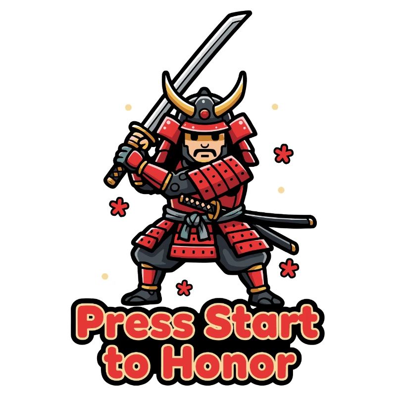 Retro Samurai Press Start