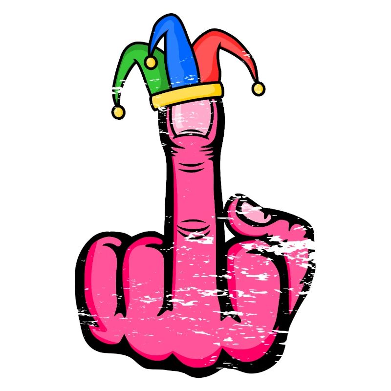 Mittelfinger Stingerfinger Karneval