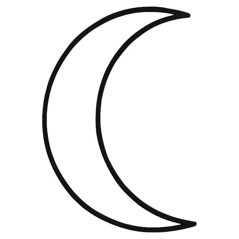 Mond Silhouette
