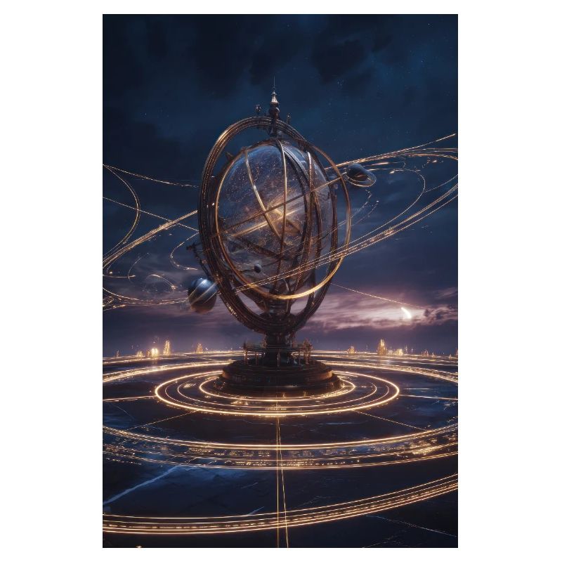 Luminous Armillary Orbit