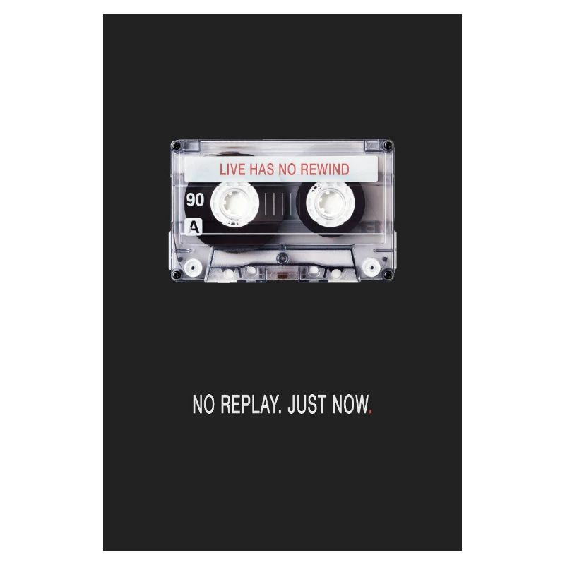 Pas de rediffusion pour l’instant – Affiche vintage sur cassette