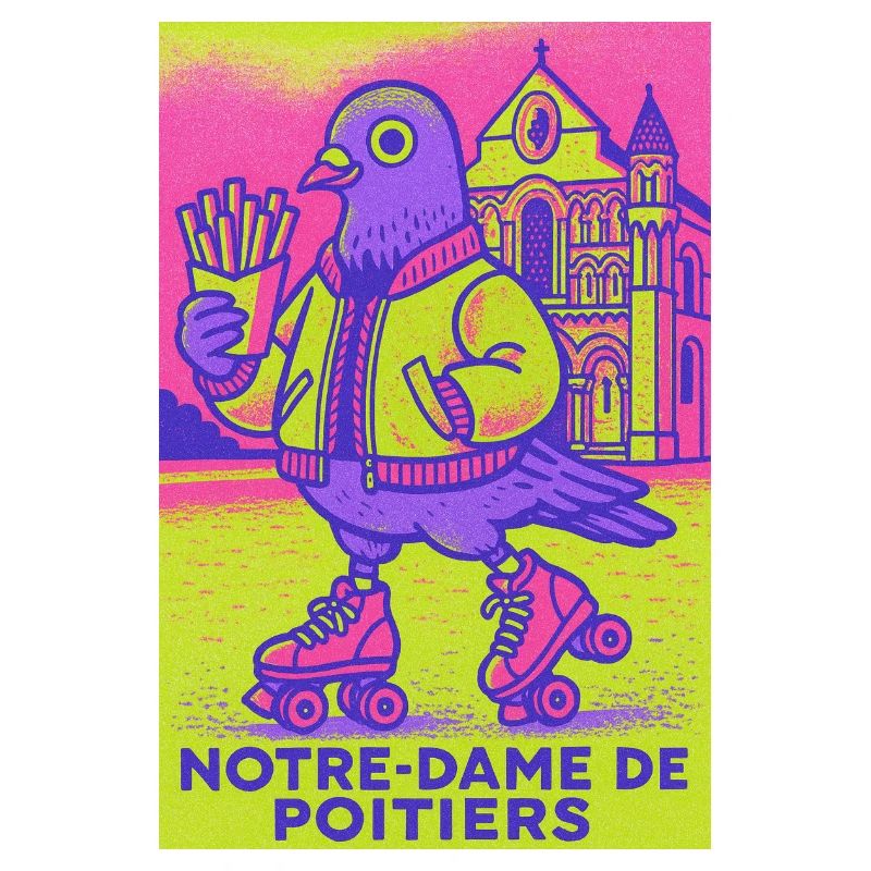 Neon_Pigeon_Roller-Skater