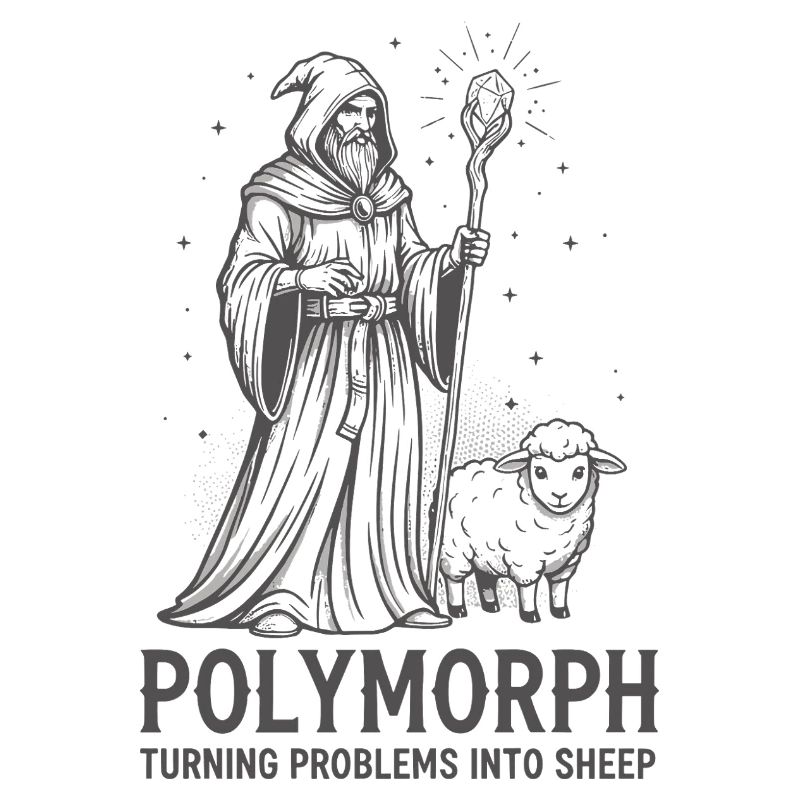 Polymorph Wizard – Turning Problems into Sheep