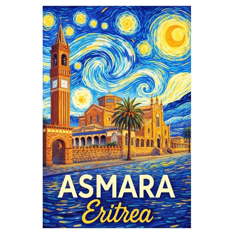 Asmara Eritrea Sternenstadt
