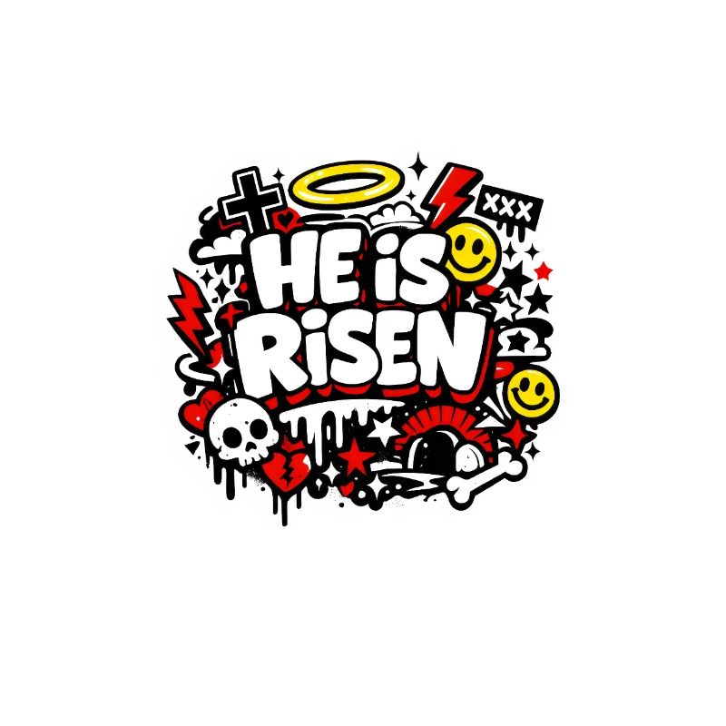 Il est Risen Graffiti Easter