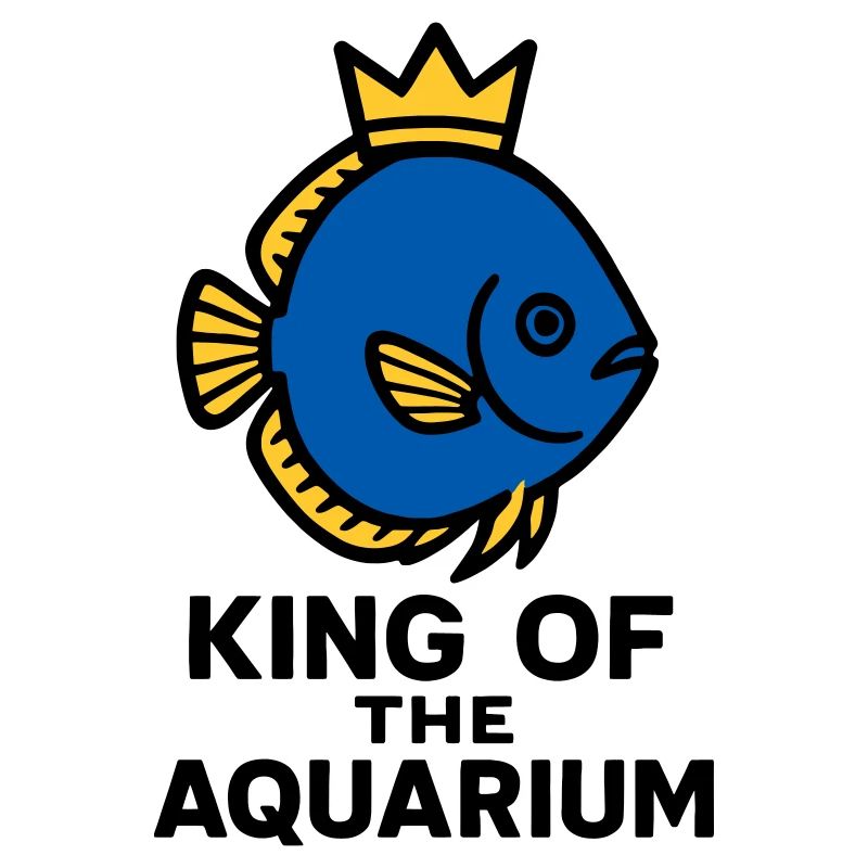 The King of the Aquarium Crowned Discus Fish
