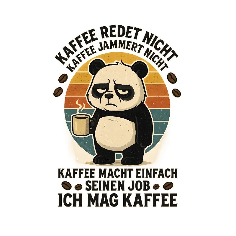 Coffee doesn't talk, I like Coffee Panda