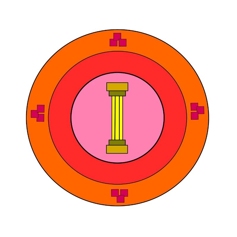 Emblem mit Säule