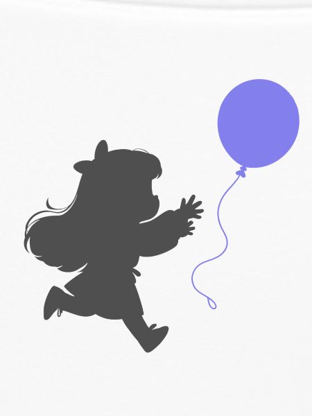 Mädchen mit einem Luftballon