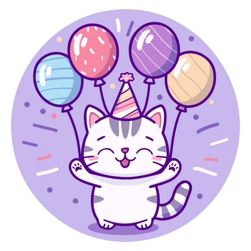 Chat Anniversaire Bébé
