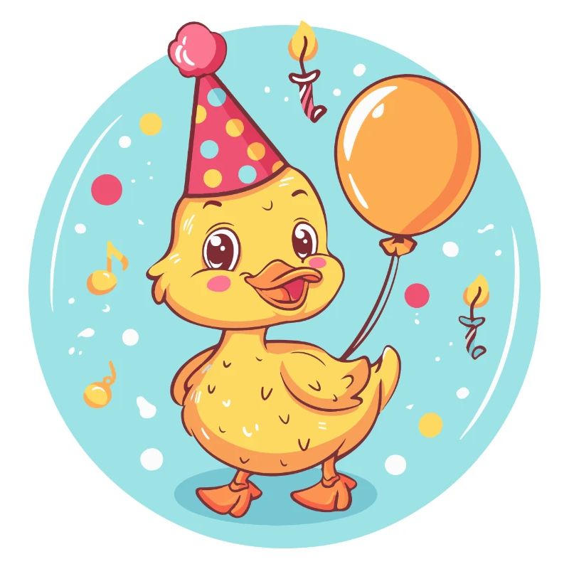 Canard Anniversaire Bébé