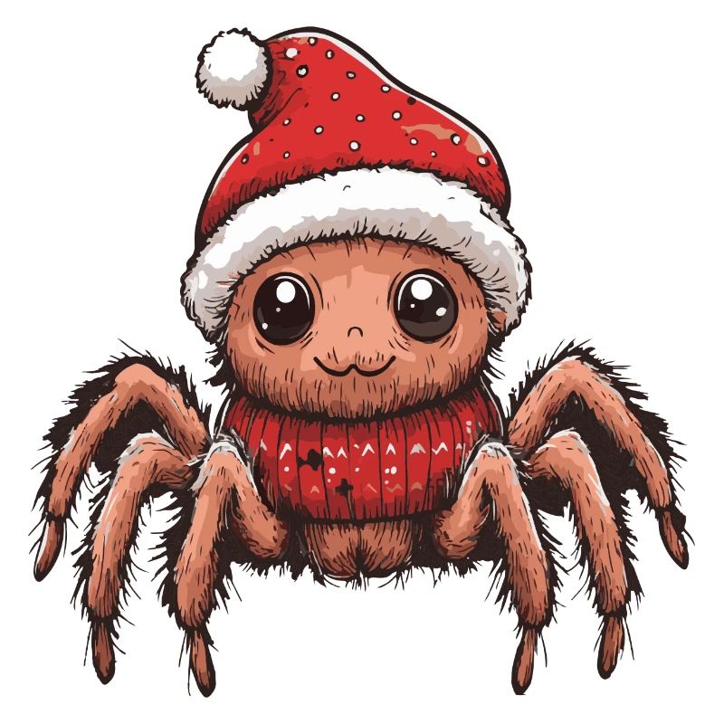 Tarantula Christmas Comic