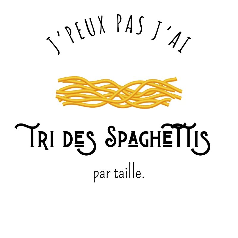 I can't I sorted spaghetti by size