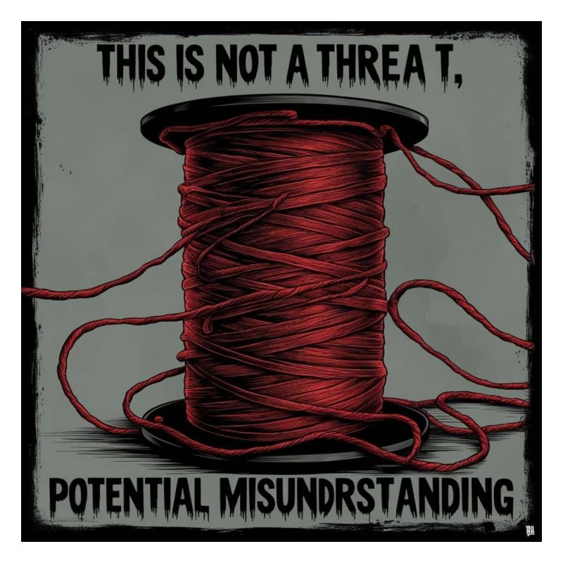 This is not a threat