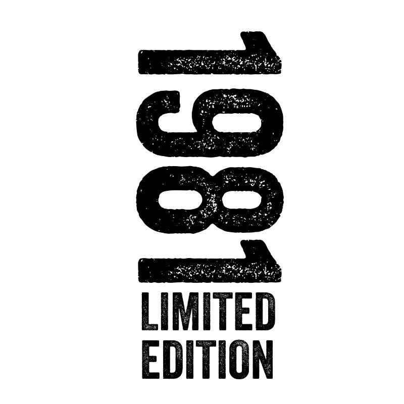 1981 - Limited Edition 1981 Geburtstag