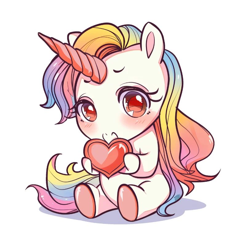 Schüchternes Einhorn, Mädchen Geburtstagsgeschenk, Tier