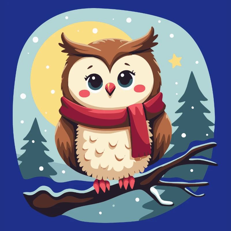 Eule im Winter – Mystisch und Charmant