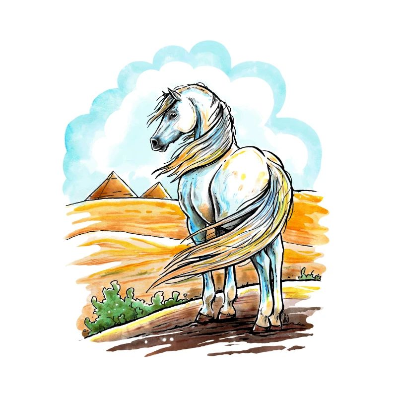 Cheval Arabe Égyptien