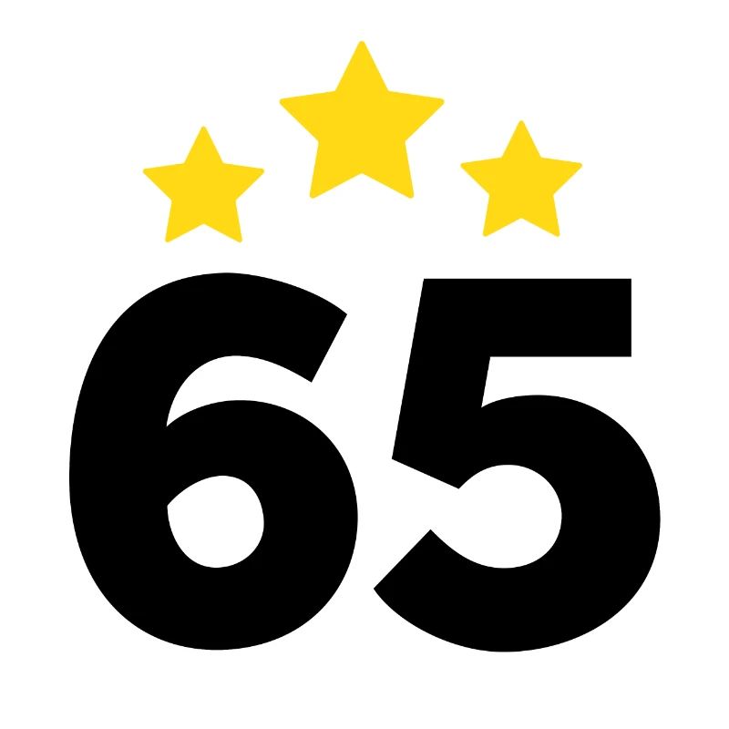 65 Years Star - 65th Anniversary Gift