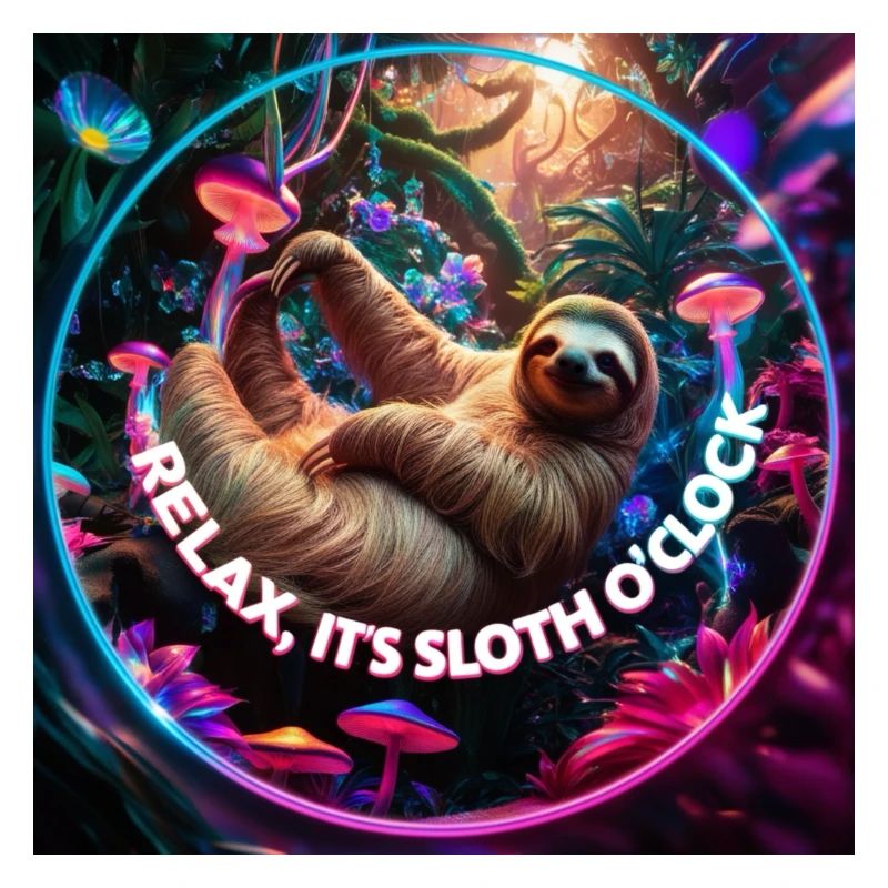 Relax it’s sloth o clock
