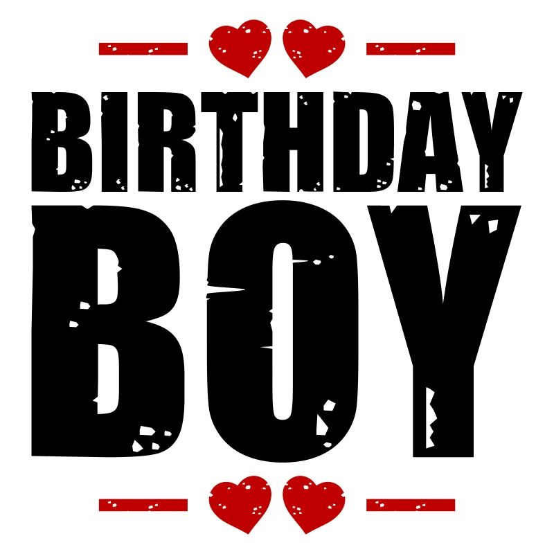 Garçon d’anniversaire disant