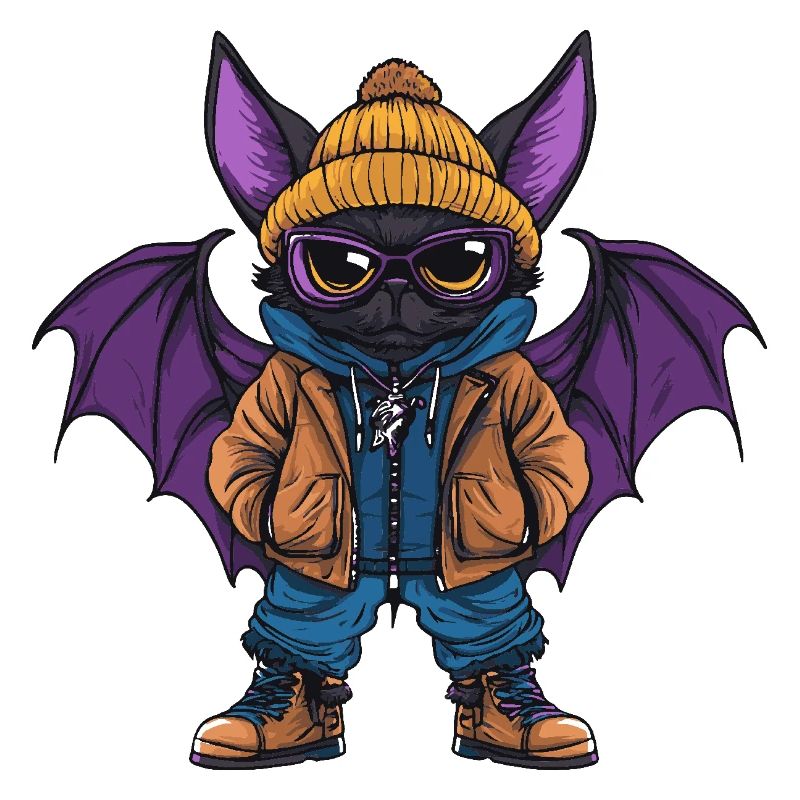 Bat Funny Winter