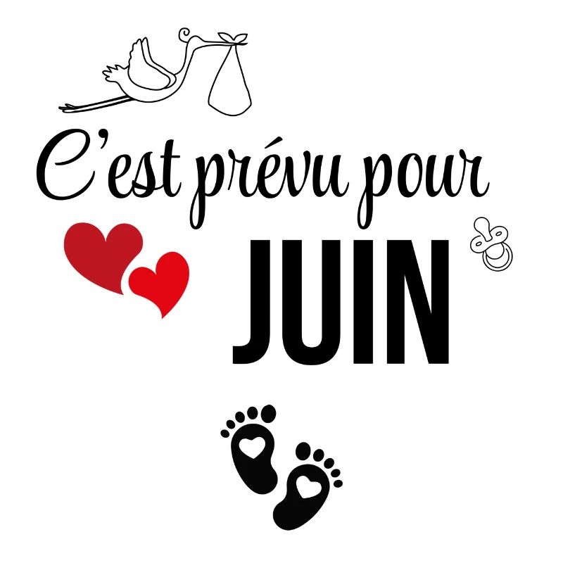C’est prévu pour juin - annonce de grossesse