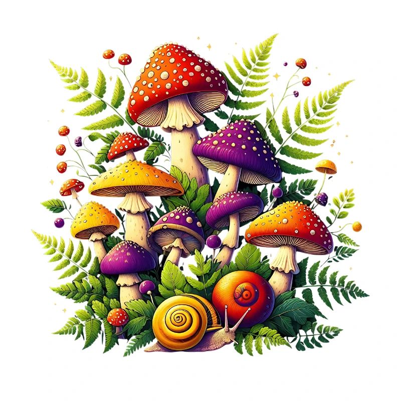 Mushrooms Magic Mushrooms Plain
